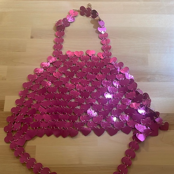 💖URBAN OUTFITTERS RAVE HEART TOP💖 - Picture 3 of 4